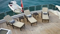 Yacht AMARULA SUN -   Bridge Deck Sunbeds